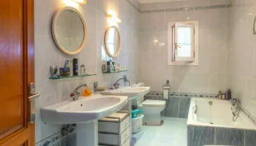 baño privado en la villa