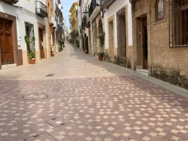 Calle Mayor de Xàbia