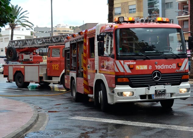 Imagen: Camiones de bomberos (archivo)