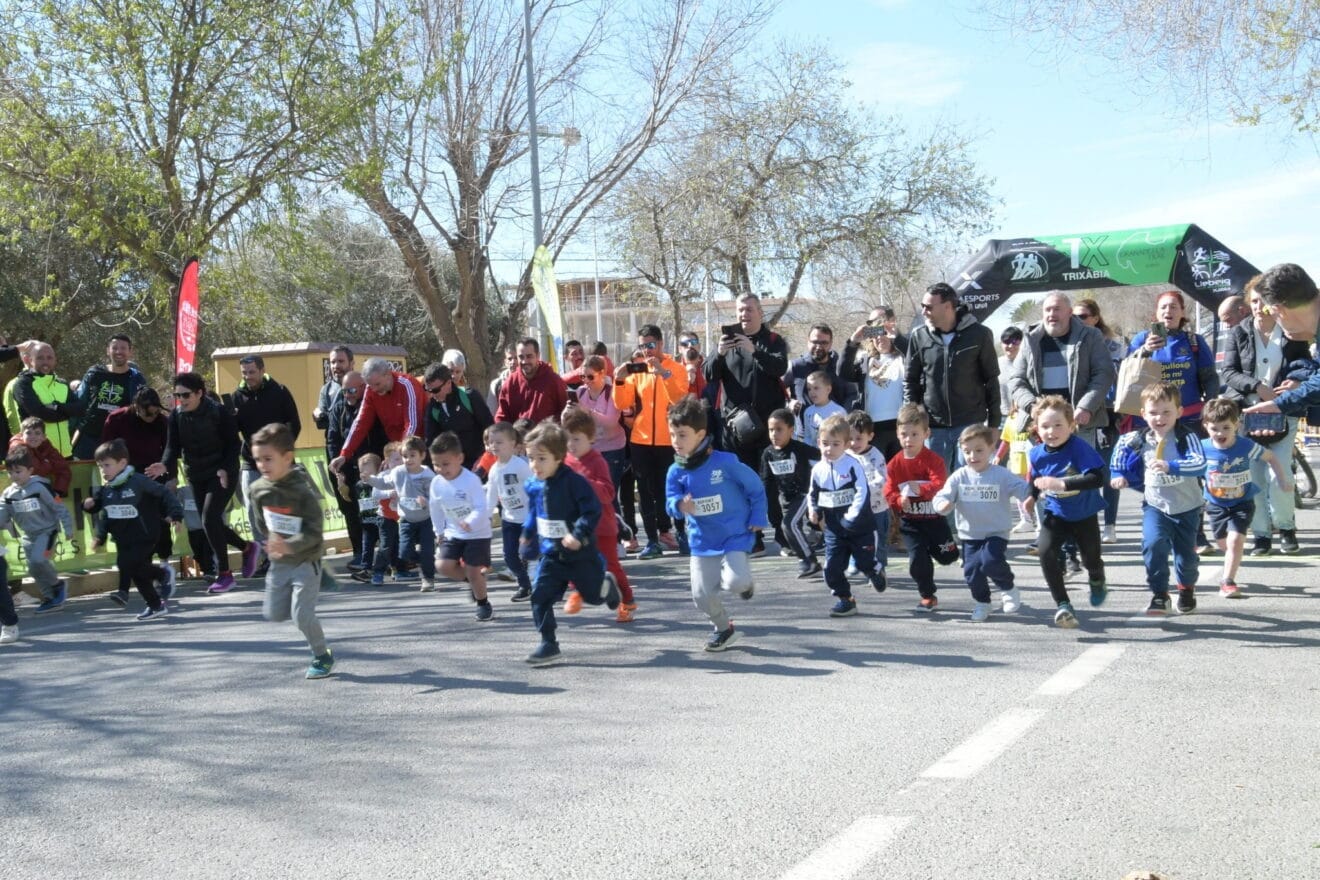 Carreras de los más pequeños en la Volta a Peu Xàbia 2023