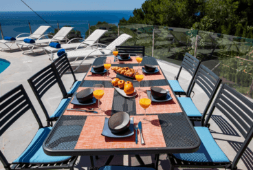 Desayunos y meriendas con unas vistas increíbles