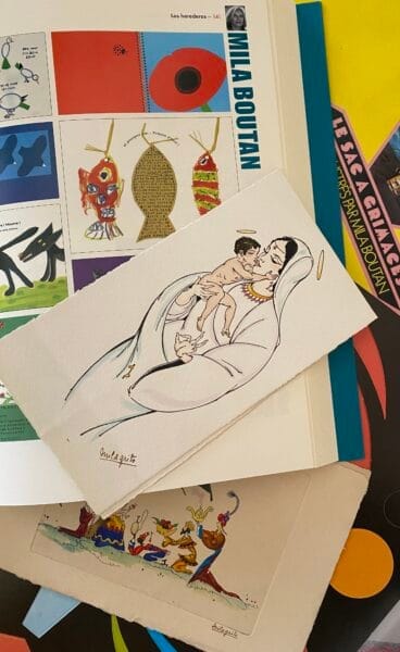 Dibujos y obras de Milagro Lambert