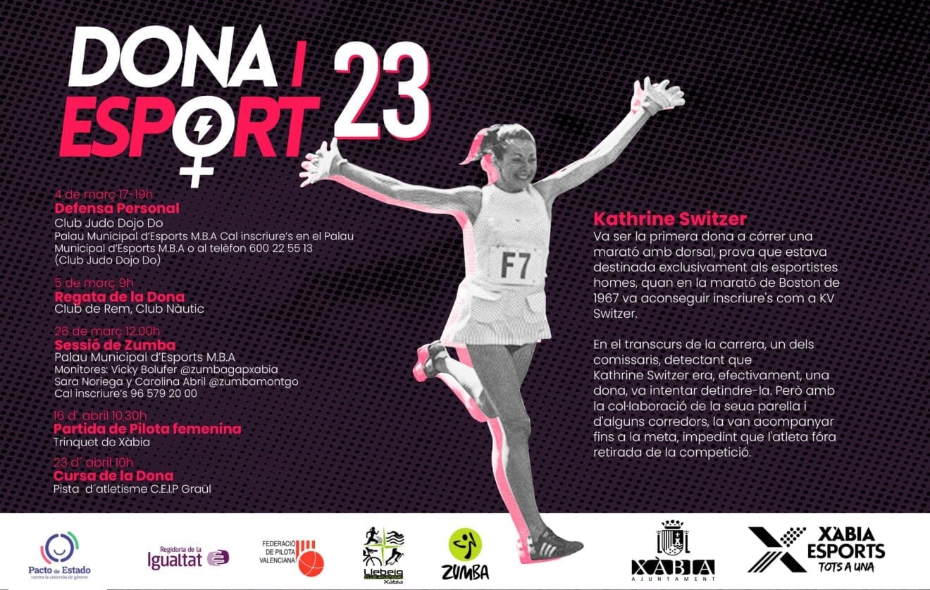 Actividades de Dona i Esport Xàbia 2023