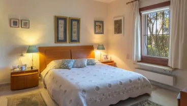 dormitorio doble de la villa