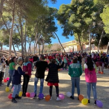 En uno de los juegos de Dia de Penyes Xàbia | Foto Fogueres Xàbia