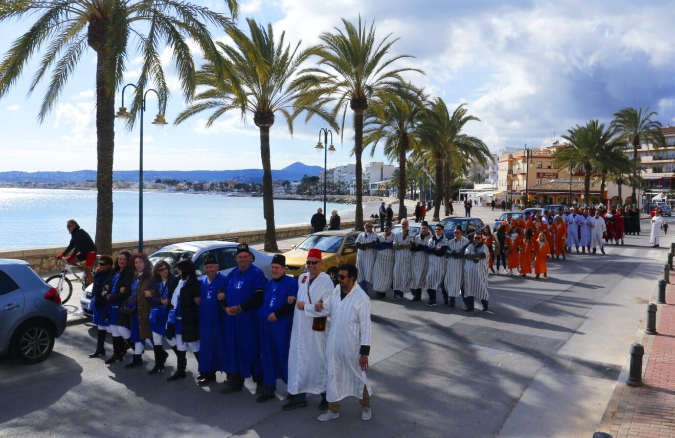 Entraeta de Mig Any de Moros i Cristians Xàbia (archivo)