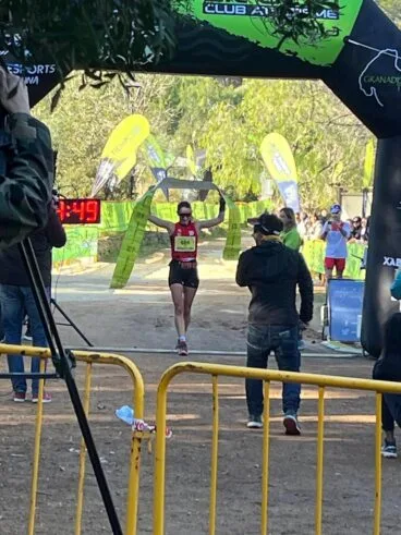 Ganadora de los 14K de la Granadella Trail