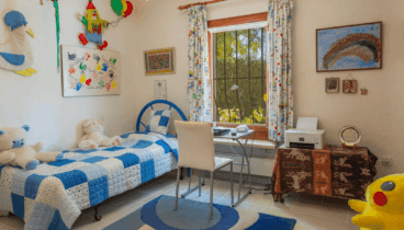 habitación infantil de la villa