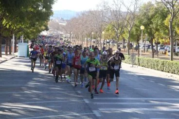 Cabeza de carrera en la Volta a Peu Xàbia 2023
