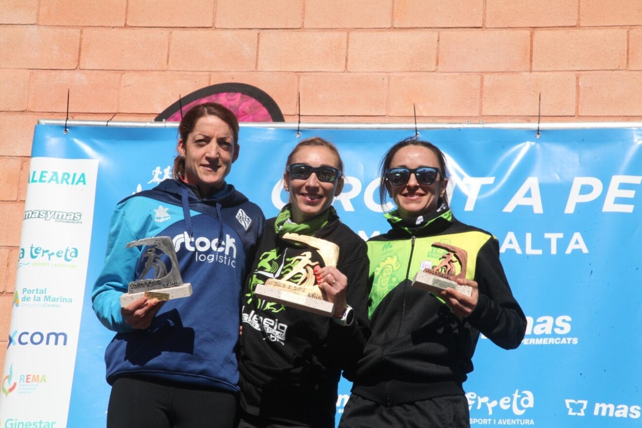 Entrega de trofeos Volta a Peu Xàbia 2023