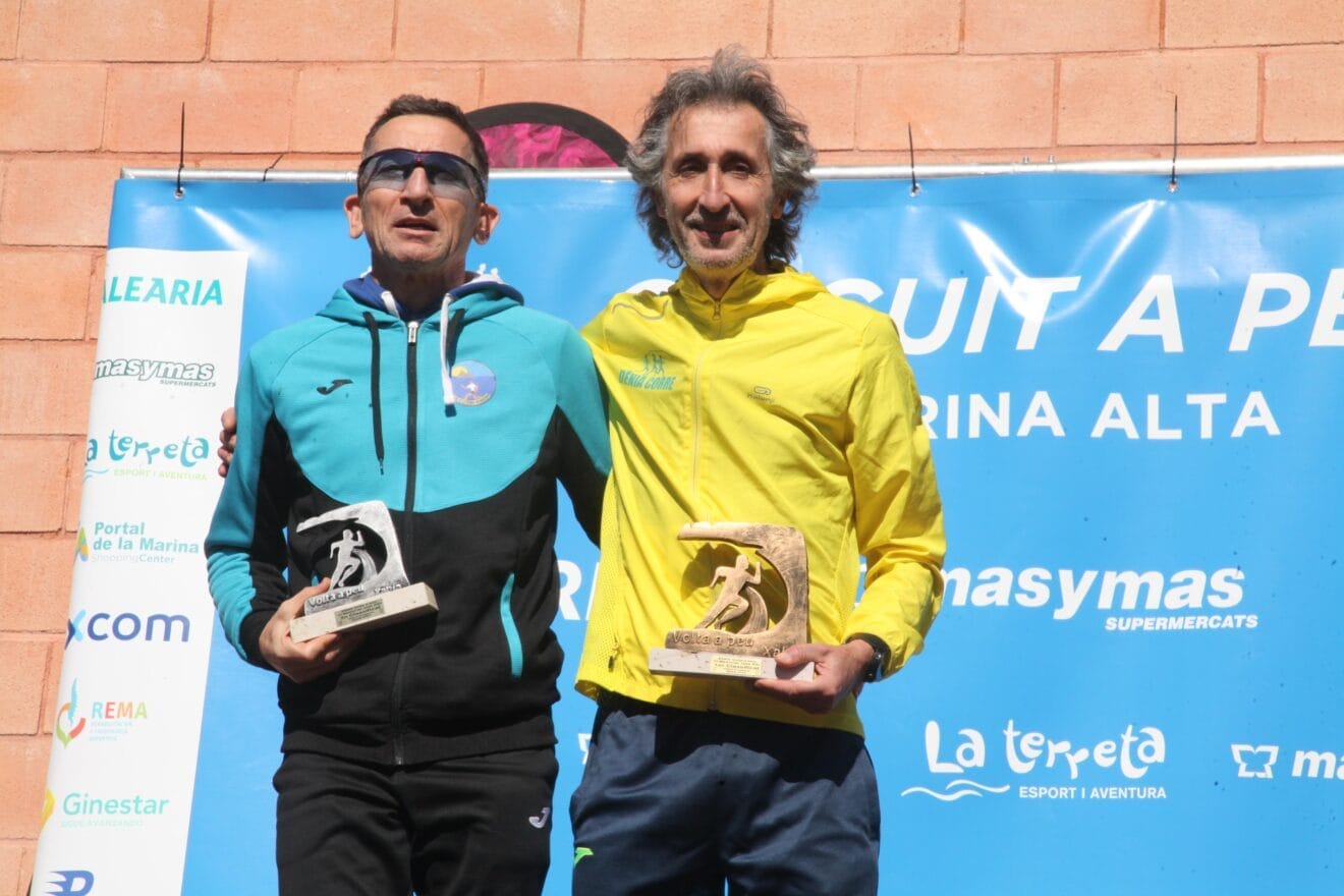 Entrega de trofeos Volta a Peu Xàbia 2023