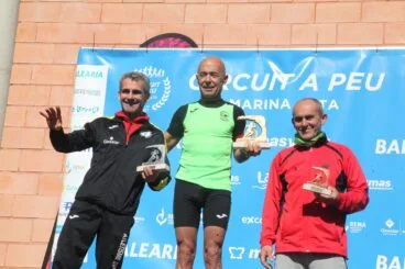 Entrega de trofeos Volta a Peu Xàbia 2023