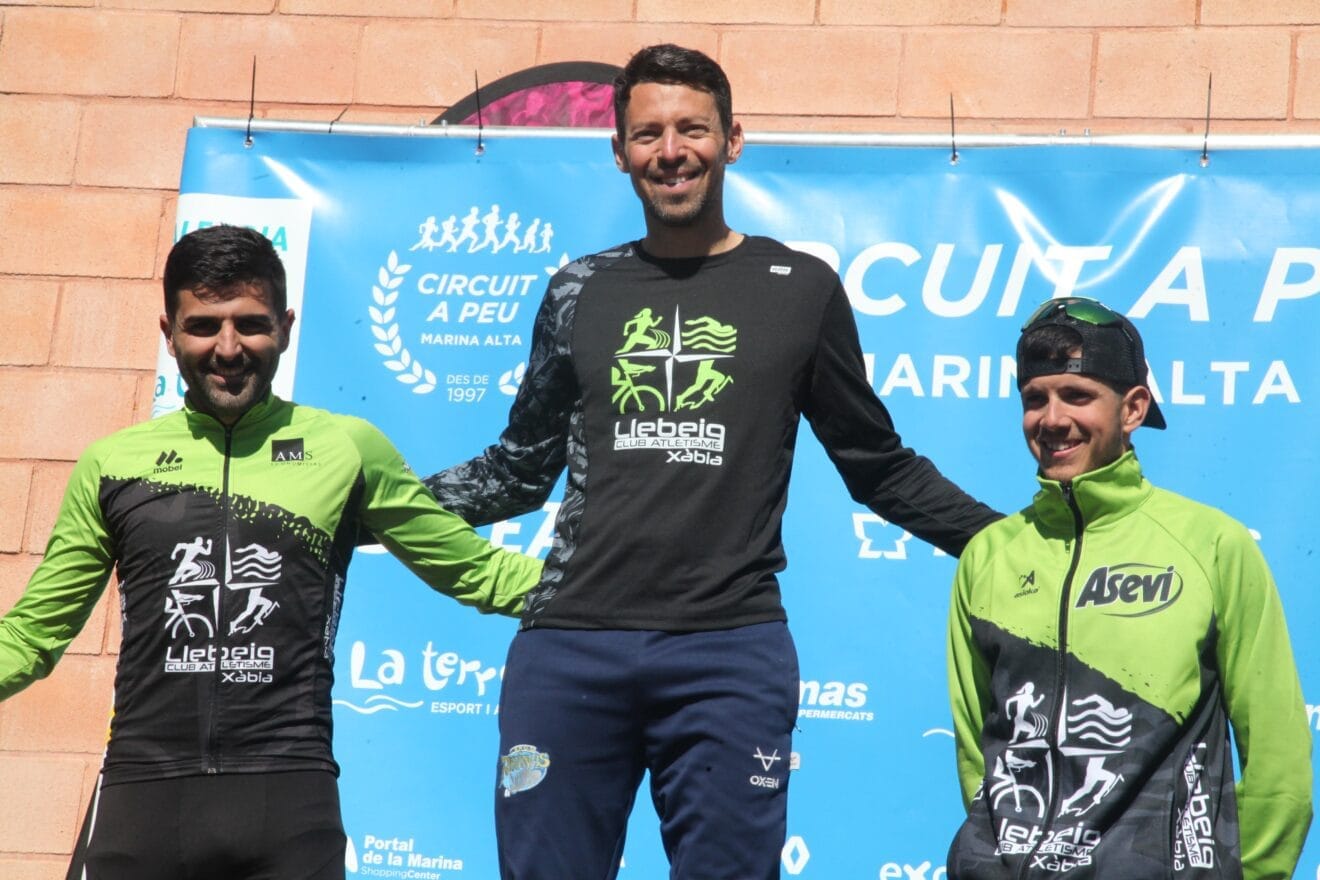 Entrega de trofeos Volta a Peu Xàbia 2023