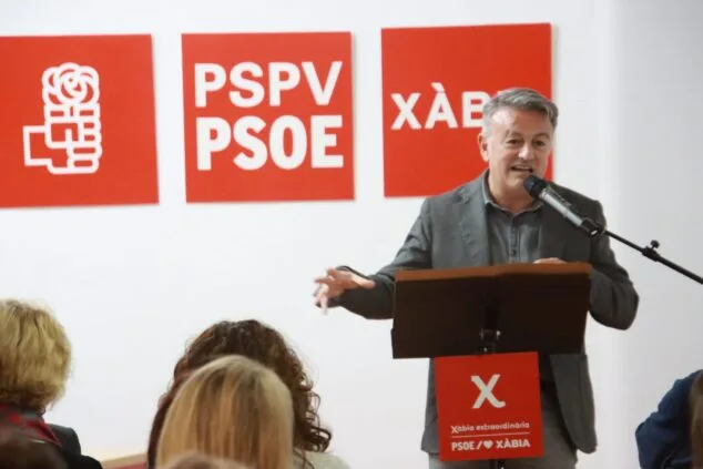 Imagen: José Chulvi en la presentación de la lista de candidatos para las elecciones de 2023