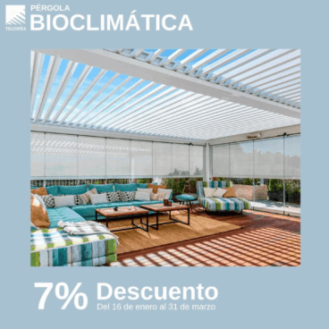Las pérgolas bioclimáticas son energéticas y económicas