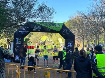 Los tres primeros de la 14K