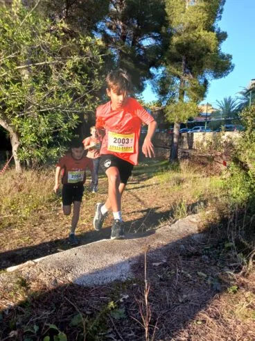 Participantes de la Minitrail Granadella Xàbia 2023-