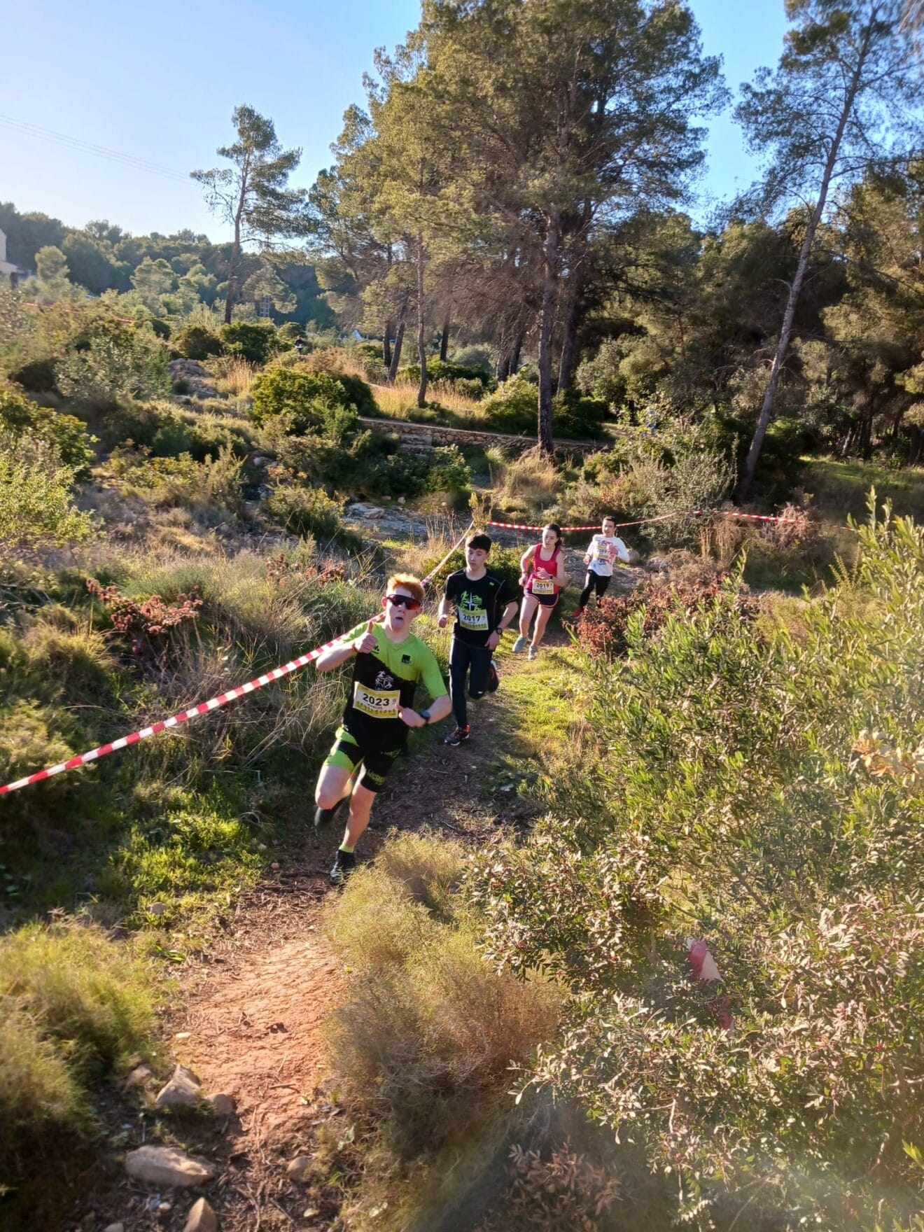 Participantes Minitrail Granadella Xàbia 2023