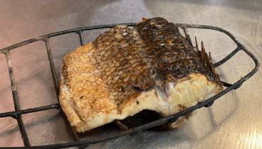 Pescado a la brasa de  La Perla de Jávea