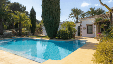piscina de la villa