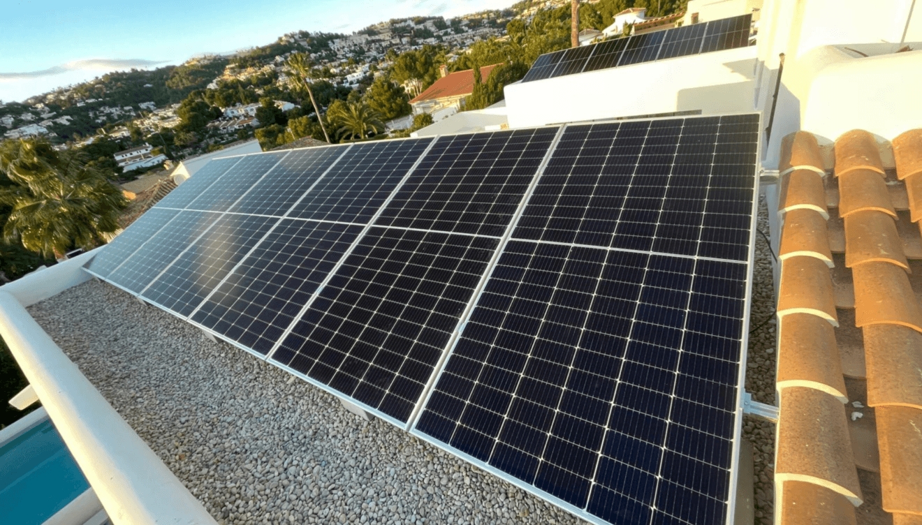 Placas solares de HG