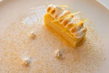 Postre de Sonia Box para la Gala de Soles Repsol