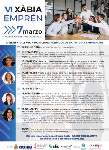 Programación de Xàbia Emprén