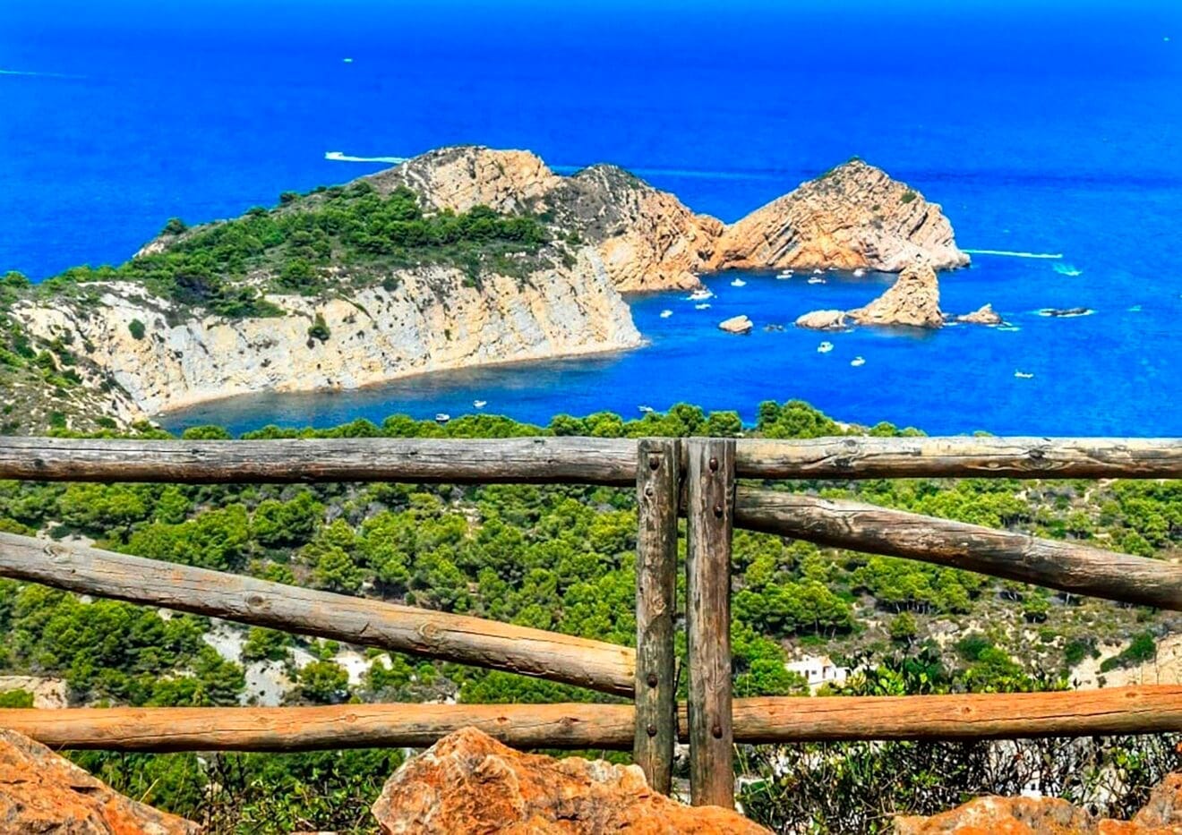 Cap Prim desde el mirador de Xàbia