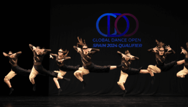 Clase de danza urbana y comercial en la escuela Foot Works