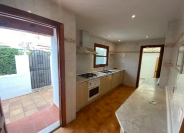 Cocina independiente del bungalow