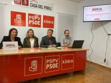 El PSOE Xàbia presenta el programa colaborativo
