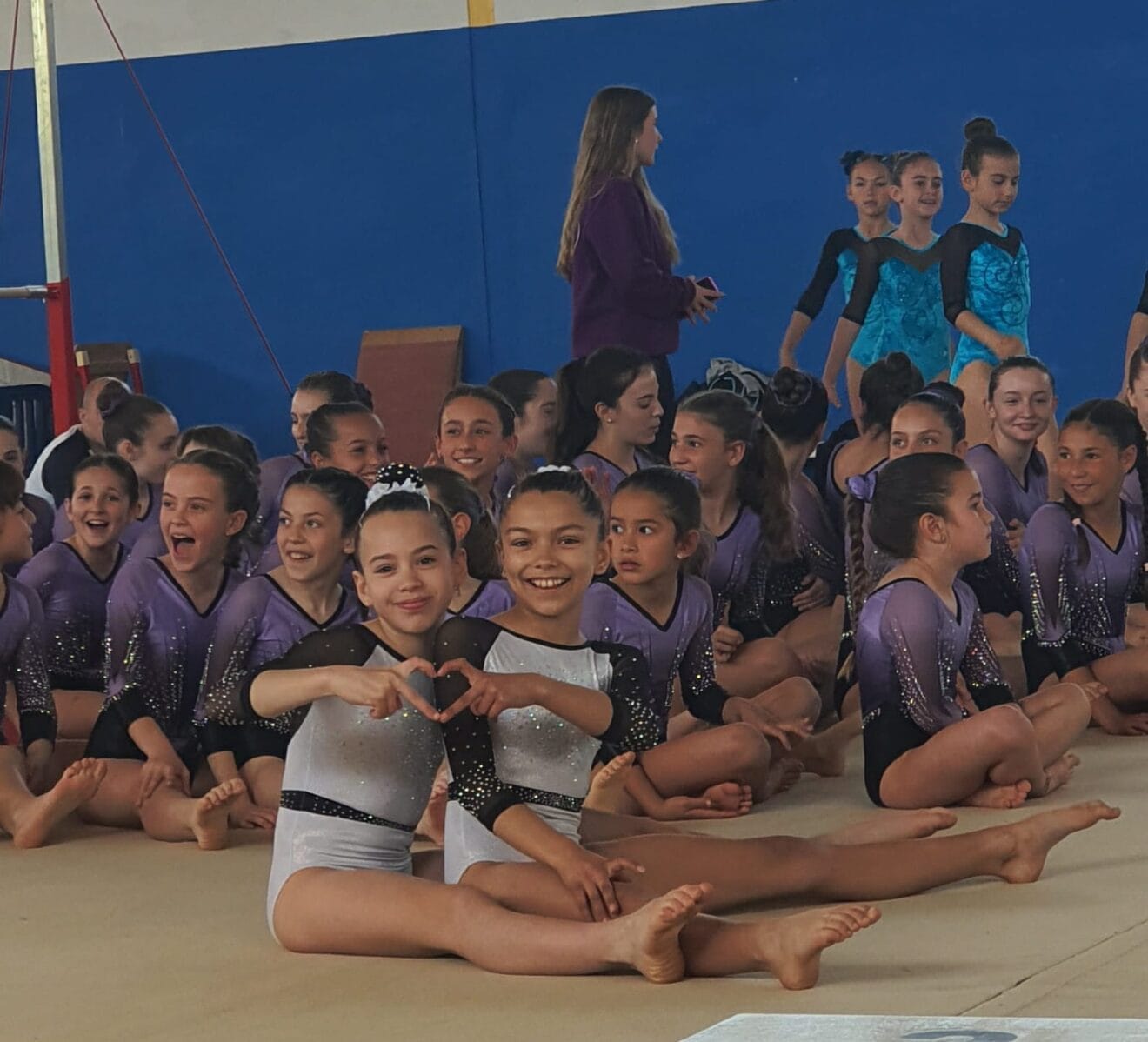 Gimnastas de Xàbia en el Campeonato Provincial