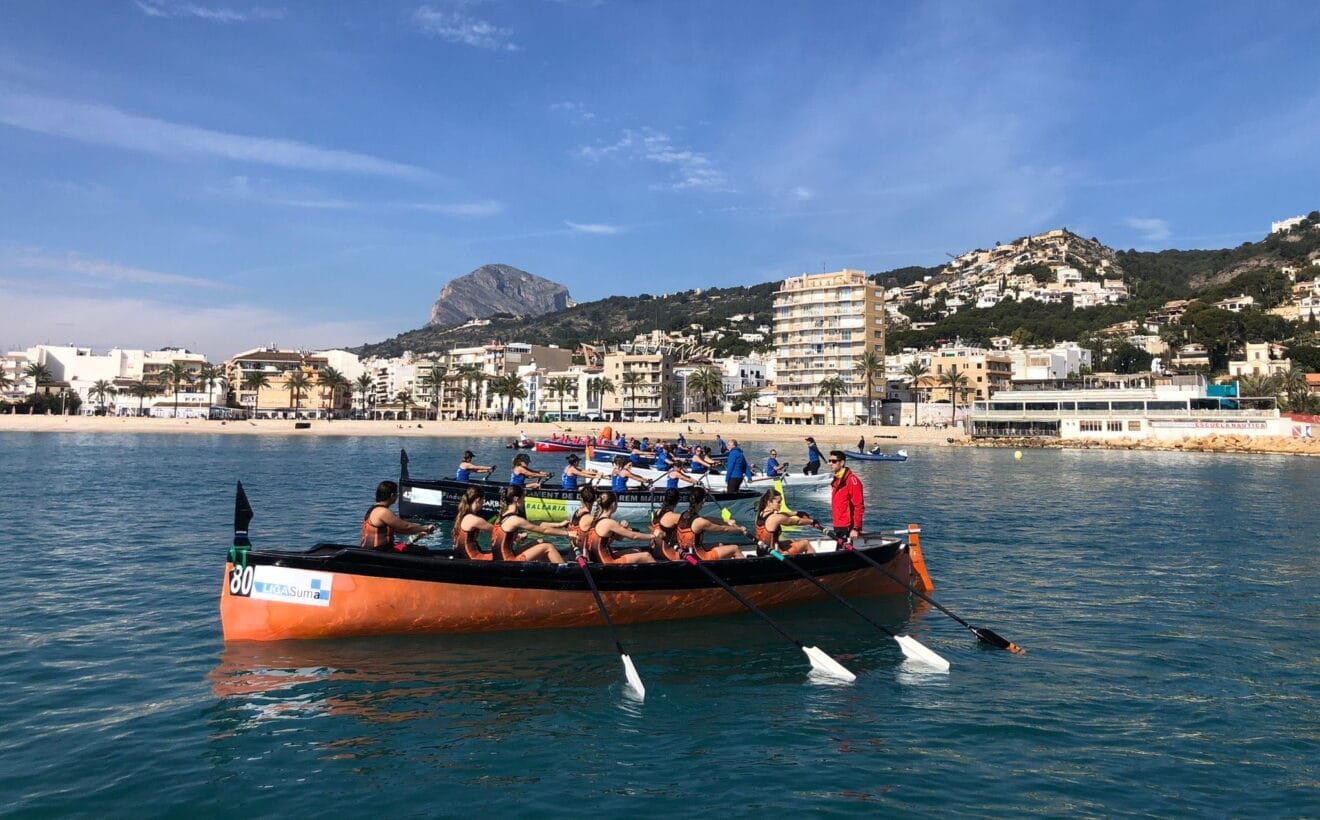 II Regata de Rem de la Dona en Xàbia