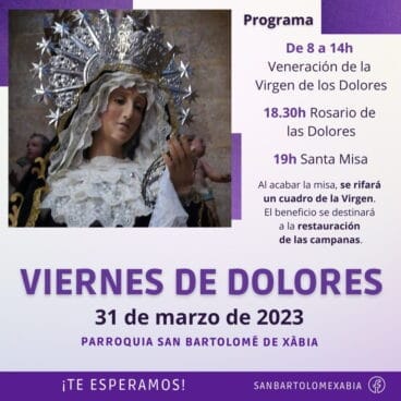 Celebración de La Dolorosa
