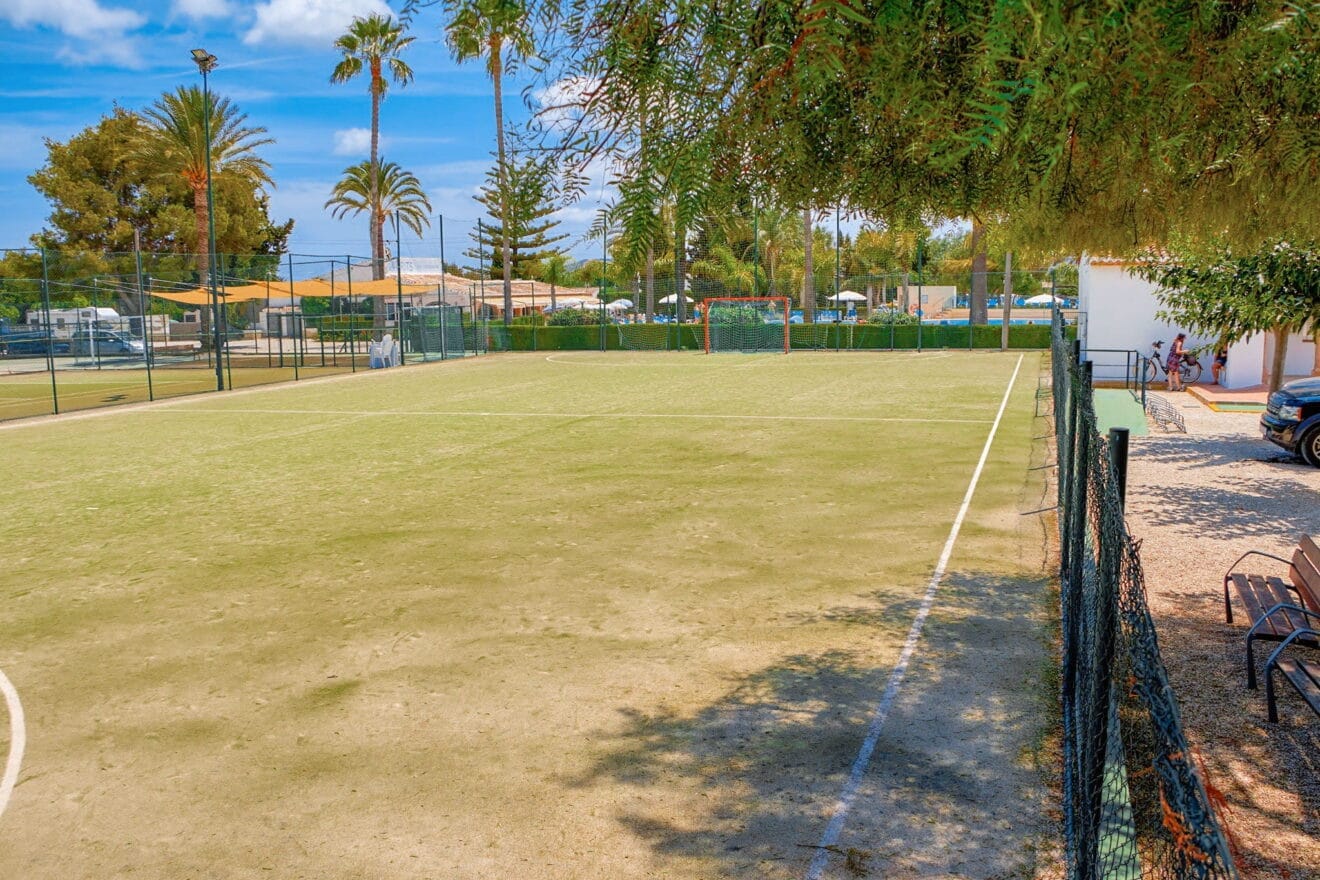 Instalaciones deportivas del Camping Jávea