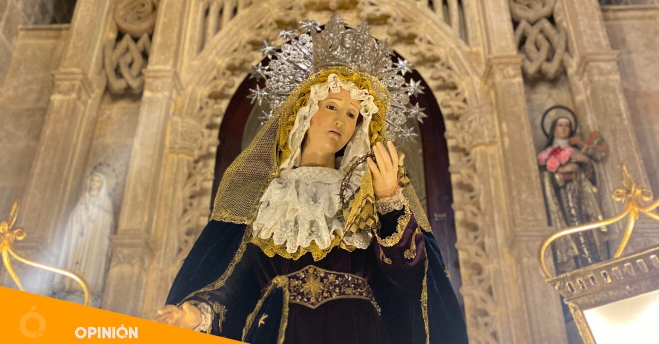 La Dolorosa en el Altar de la Purísima