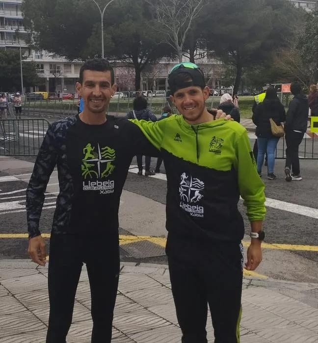 Moha y Vicente en Laredo