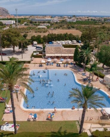 Piscina del Camping Jávea