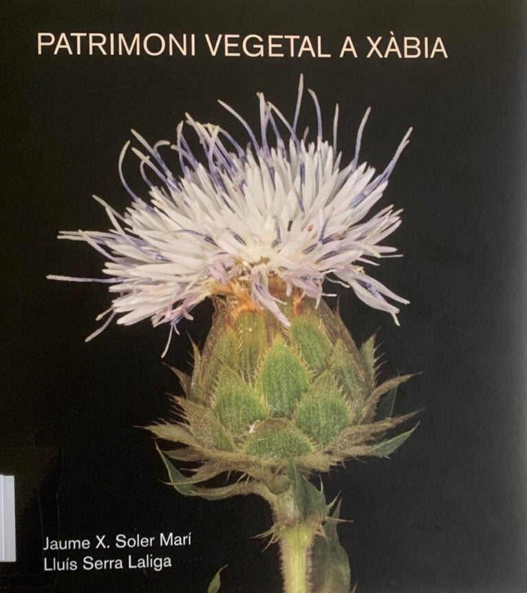 Portada del libro de Jaume Soler sobre el Patrimonio Vegetal de Xàbia