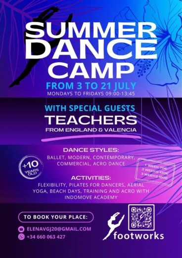 Summer Dance Camp – inglés