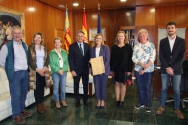 Visita de la delegada del Gobierno a Xàbia