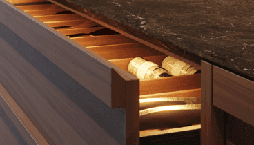 Muebles extraíbles para organizar tu cocina