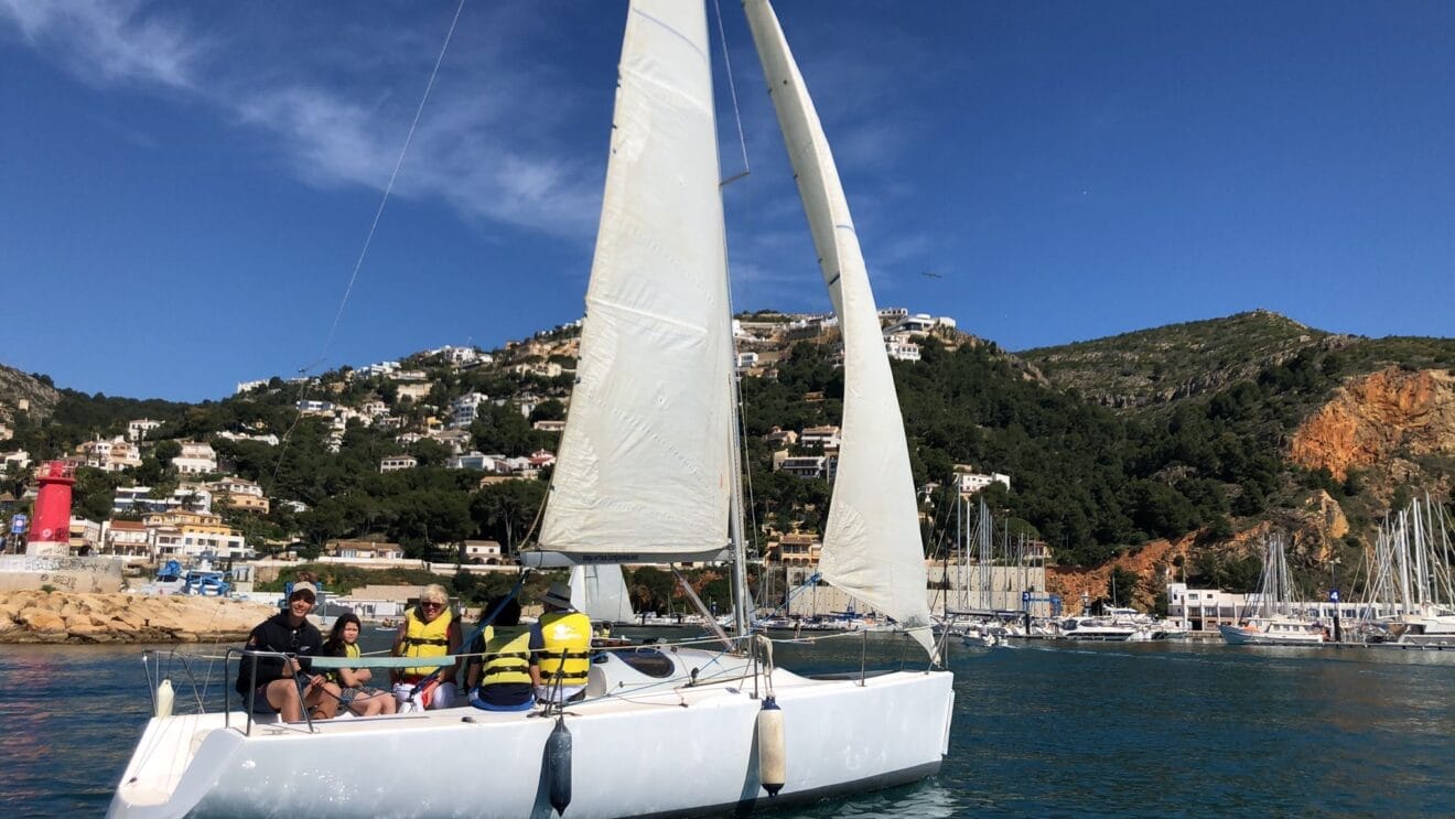 Actividades de vela en el Club Náutico Jávea