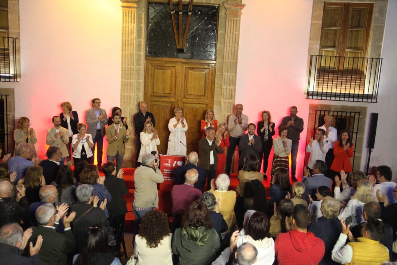 Candidatura del PSOE Xàbia a las elecciones municipales 2023
