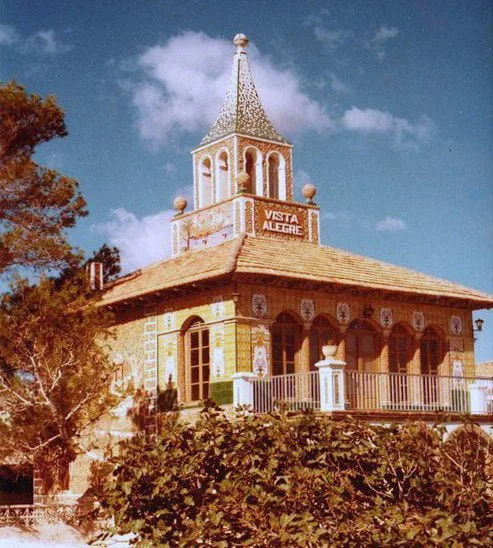 Fachada de la casa Vista Alegre Xàbia. Finca La Criminala