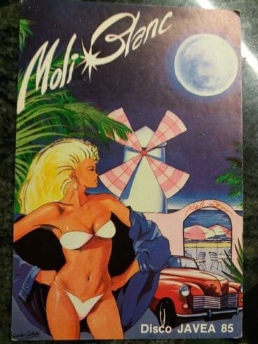 Foto Postal de la discoteca Moli Blanc