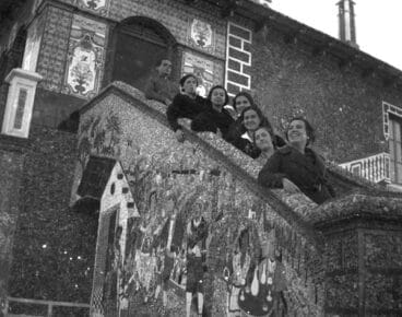 Grupo de amigas en la escalera de Vista Alegre Xàbia | Foto XM