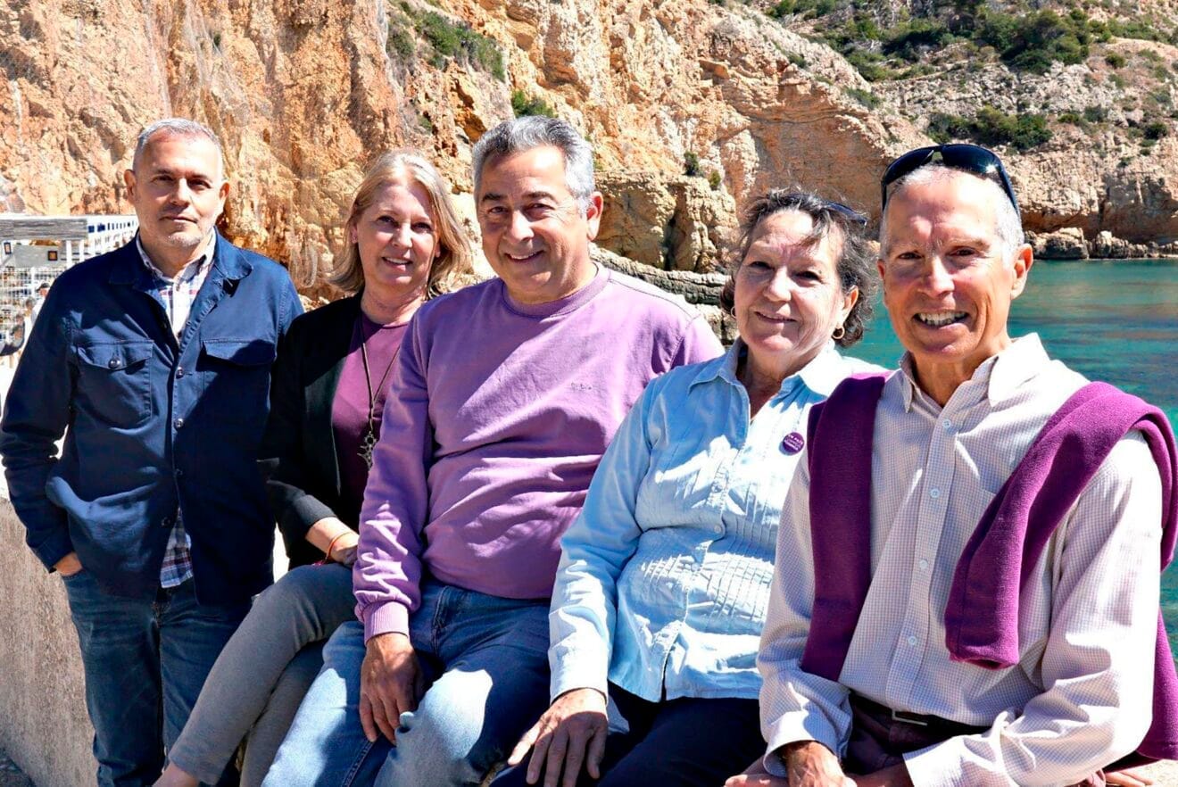 Los cinco primeros componentes de la lista de Podem Xàbia