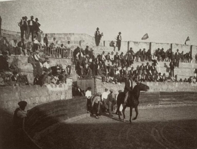 Plaza de Toros de Xàbia en 1920 | Foto libro 'Aquell Poble'
