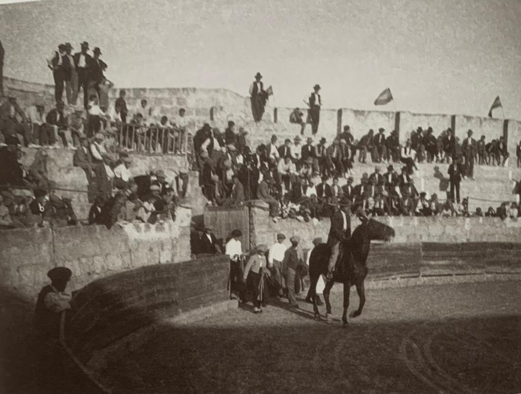 Plaza de Toros de Xàbia en 1920 | Foto libro ‘Aquell Poble’
